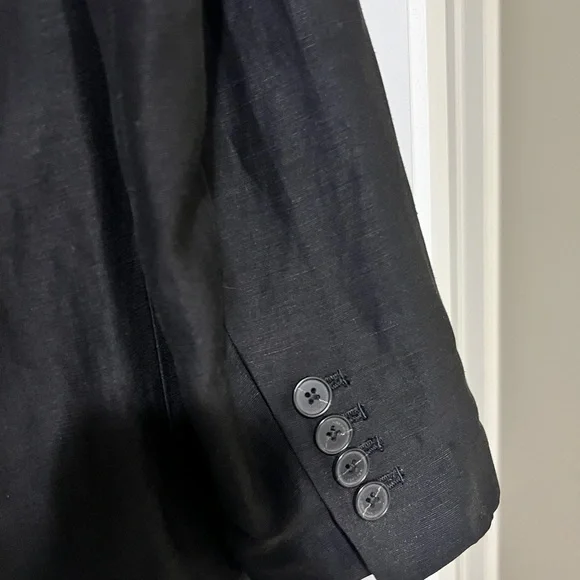 Babaton New Agency Linen Blazer M - Picture 10 of 11